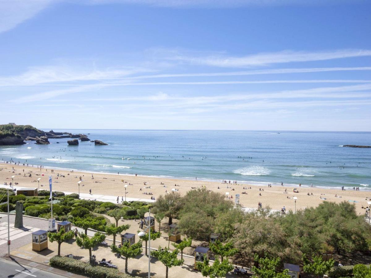 Superbe Studio Face A La Mer Acces Direct Plage Biarriz Exterior foto